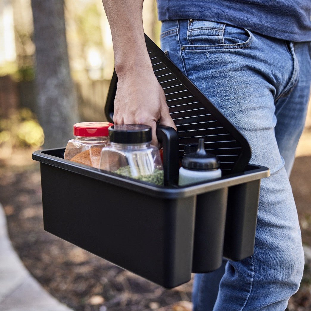 WEBER WORKS™ Caddy with tray lid, 3400128 - WEBER - Evelostore