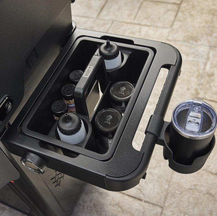 WEBER WORKS™ Caddy with tray lid, 3400128 - WEBER - Evelostore