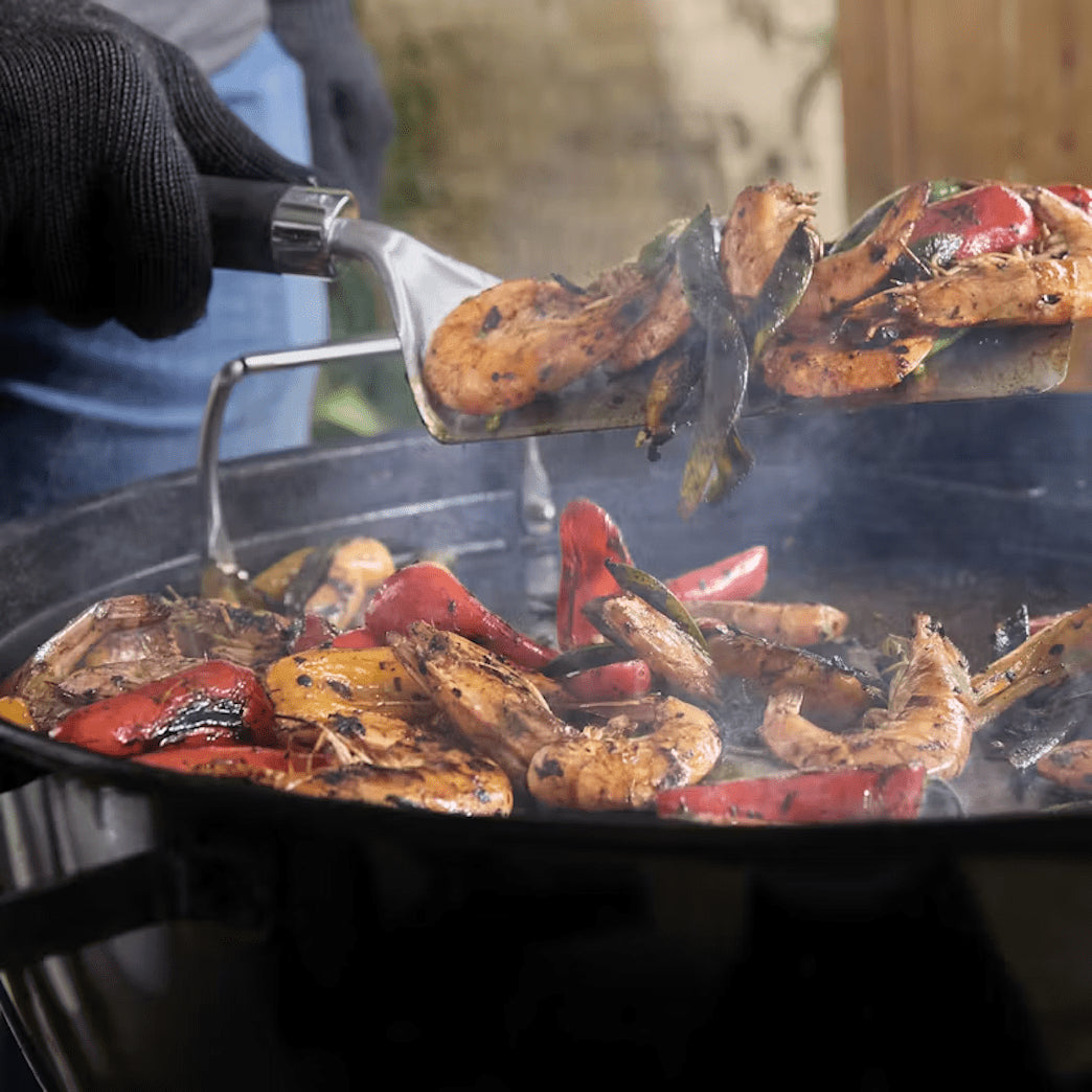 WEBER Round Griddle Insert for 57cm Charcoal Grills, 3400844 - WEBER - Evelostore