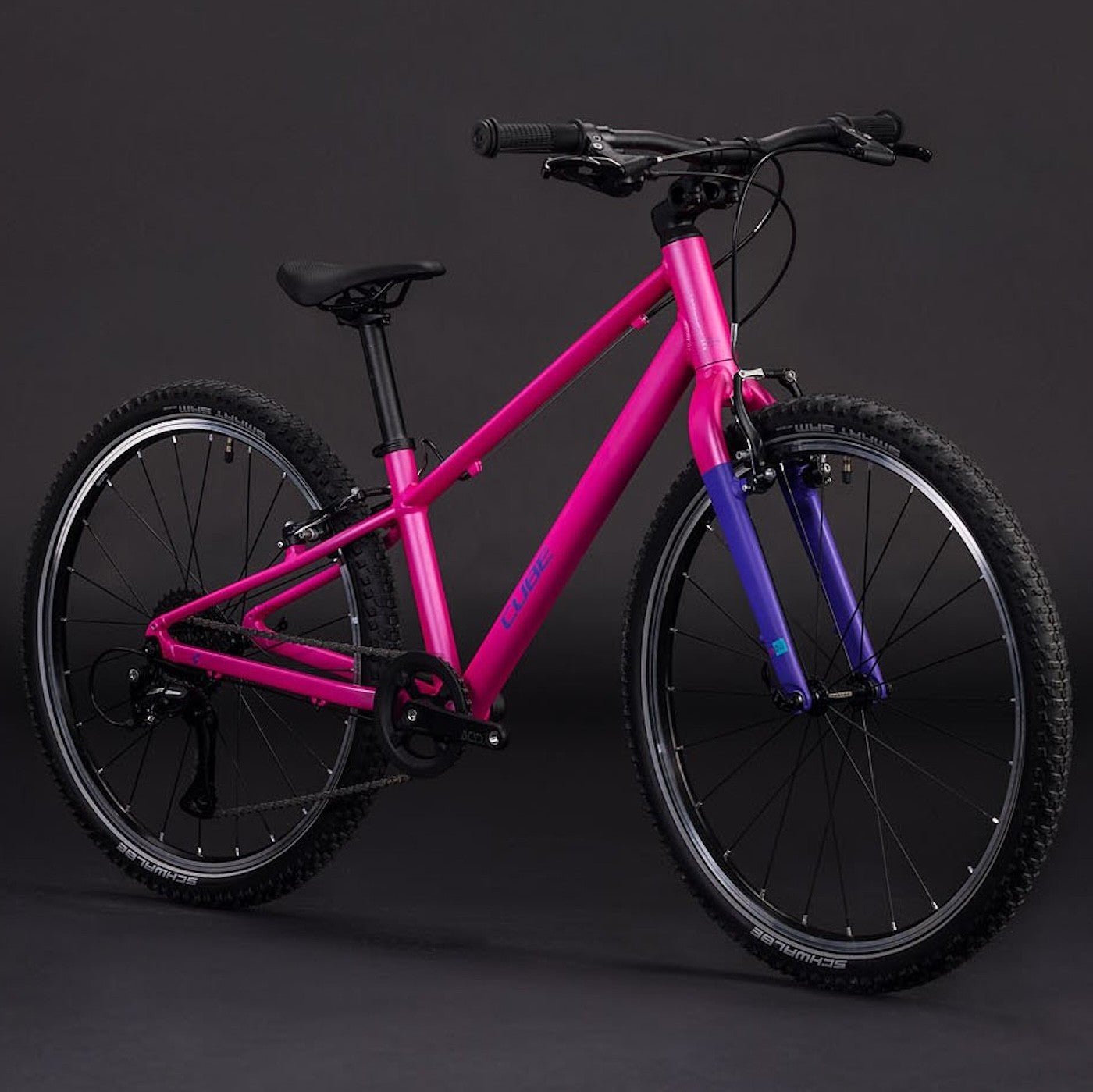 cube mountainbike damen pink CUBE Numove 240 Kinderfahrrad 2026 – Fucsia'n'Plum – Evelostore