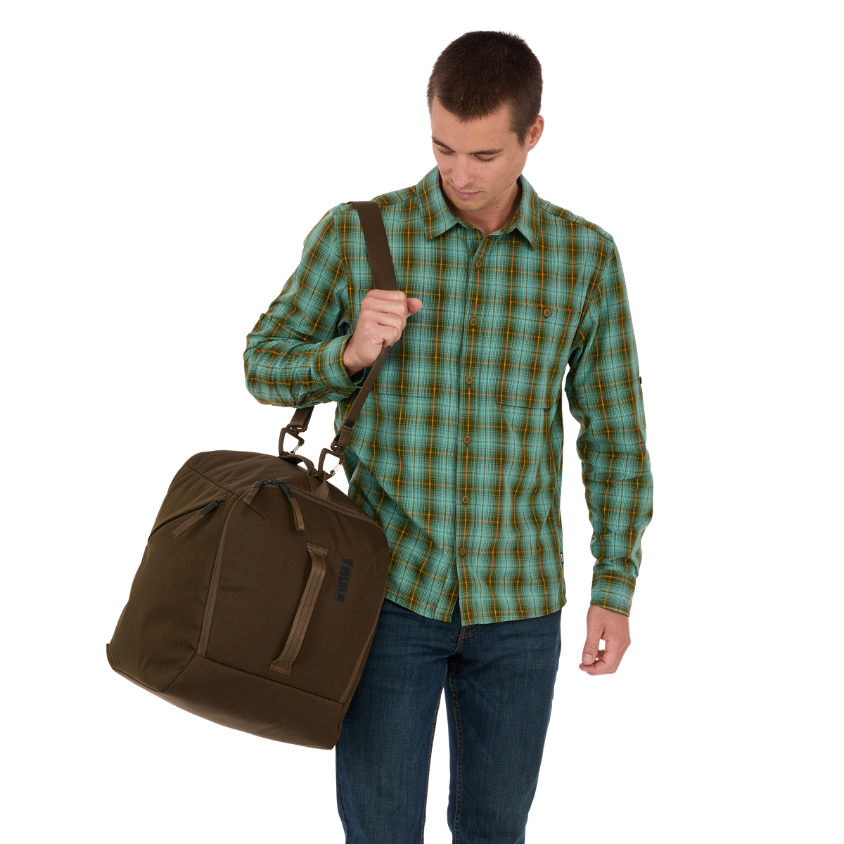 THULE ROUNDTRIP 35L boot and helmet bag - deep khaki