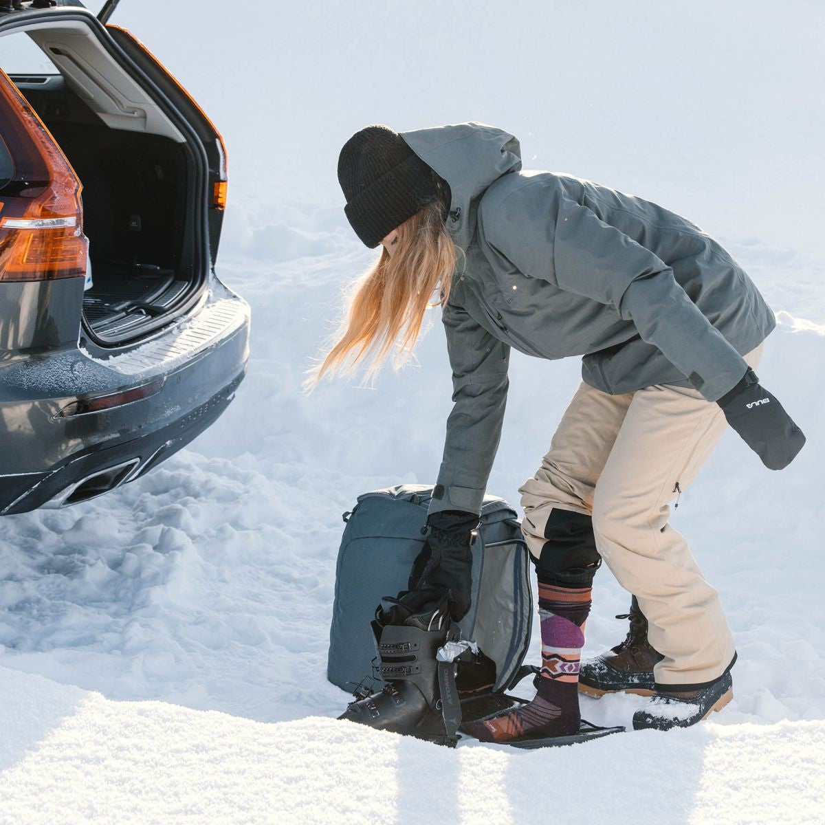 THULE ROUNDTRIP 45L boot and helmet bag - black