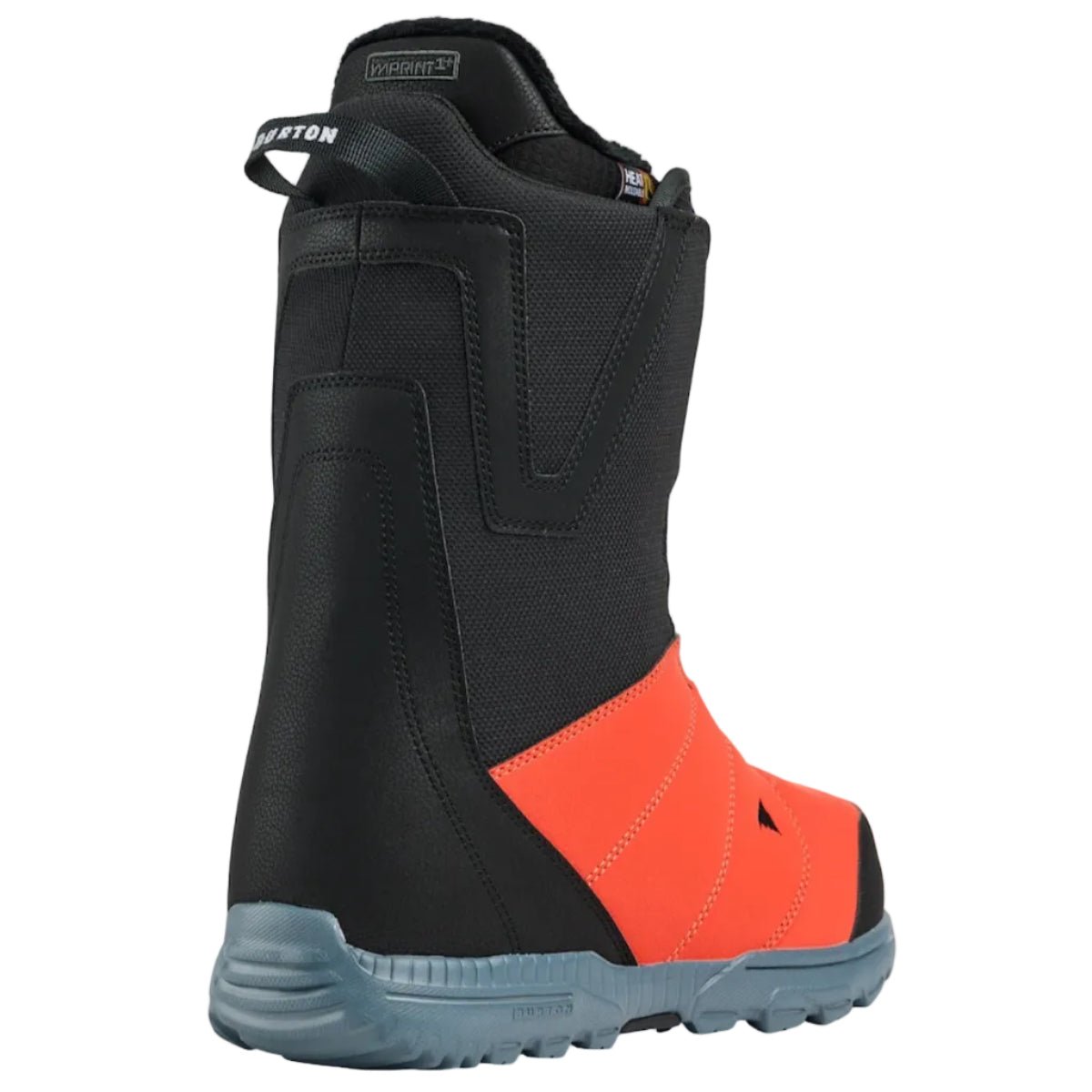 BURTON MOTO BOA BLACK snowboard boots - black/red - BURTON - Evelostore
