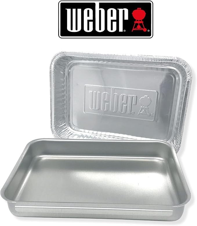 WEBER CATCH PAN KIT aluminium 93305 - WEBER - Evelostore