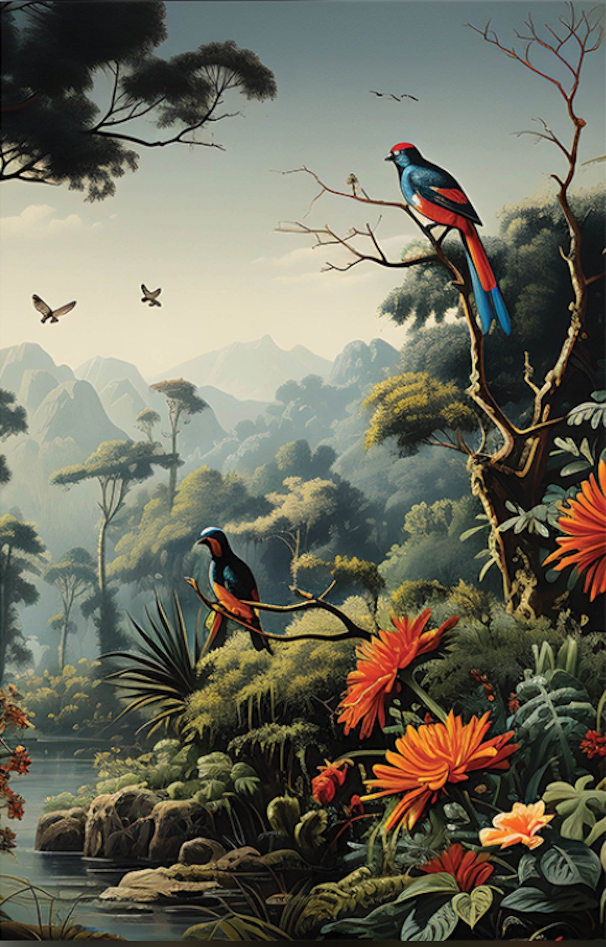 BURTON CUSTOM MEN'S WIDE snowboard - jungle - BURTON - Evelostore