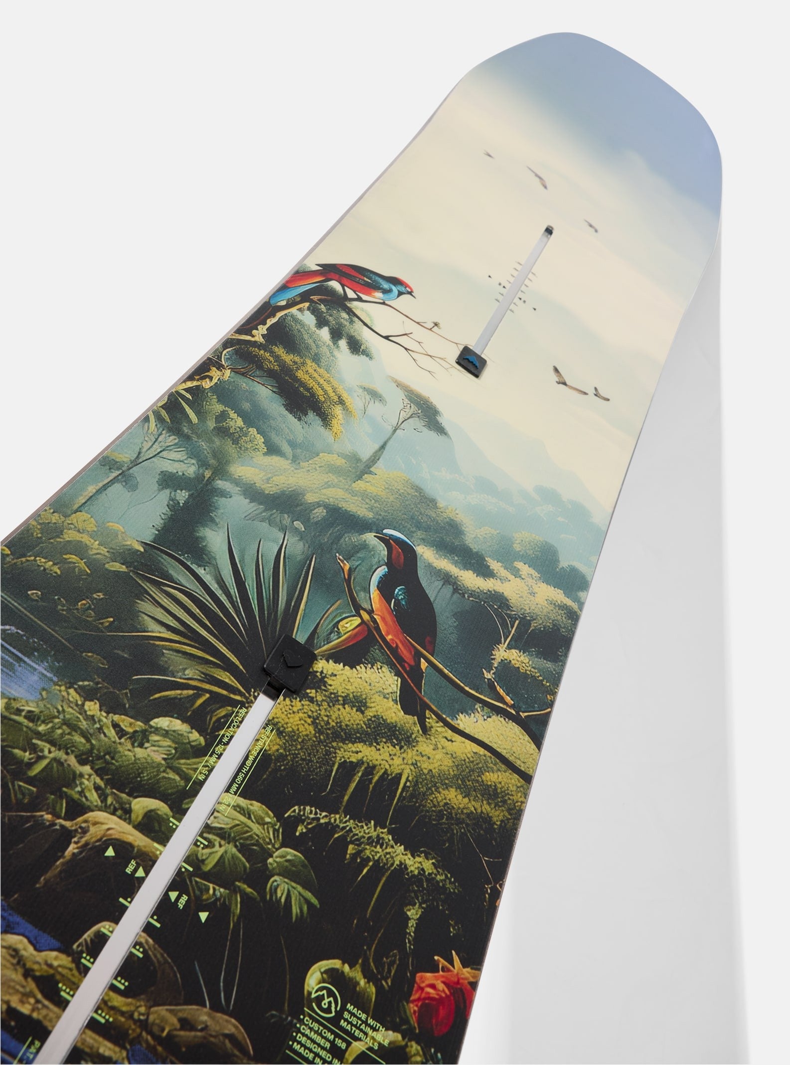 BURTON CUSTOM MEN'S WIDE snowboard - jungle - BURTON - Evelostore