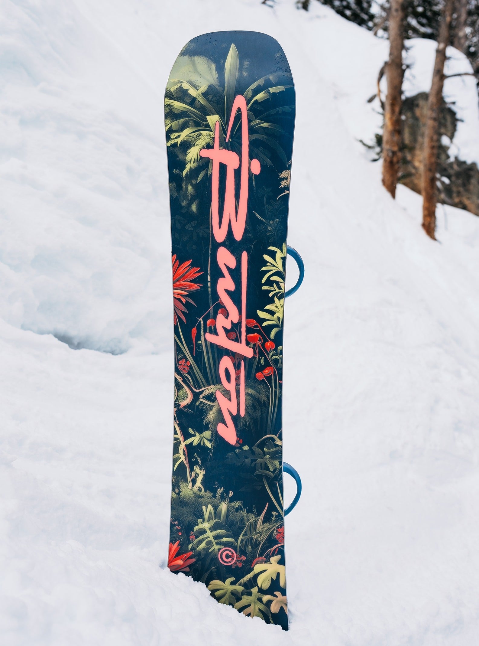 BURTON CUSTOM MEN'S WIDE snowboard - jungle - BURTON - Evelostore