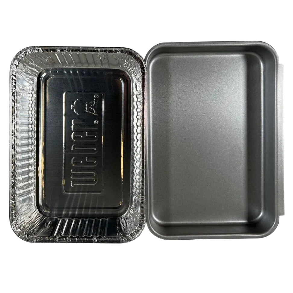 WEBER DRIP PAN catch pan kit aluminium 83156 - WEBER - Evelostore