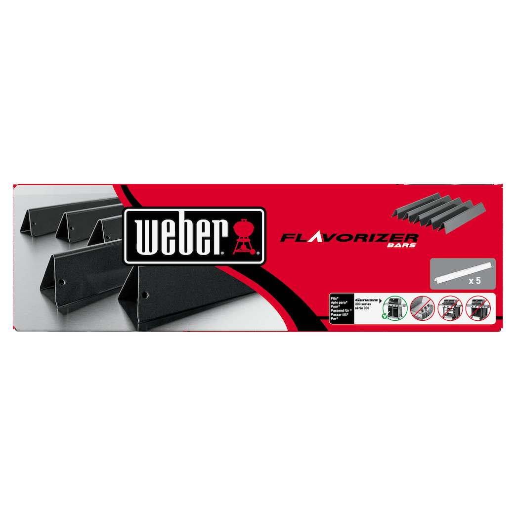 WEBER flavorizer bars Genesis 300 series 2011 - 2016, 5pcs, 7621 - WEBER - Evelostore
