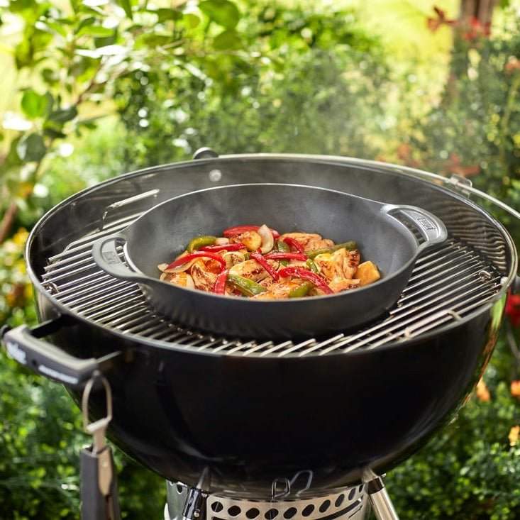 WEBER Wok and Steamer GBS Set 7607 - WEBER - Evelostore