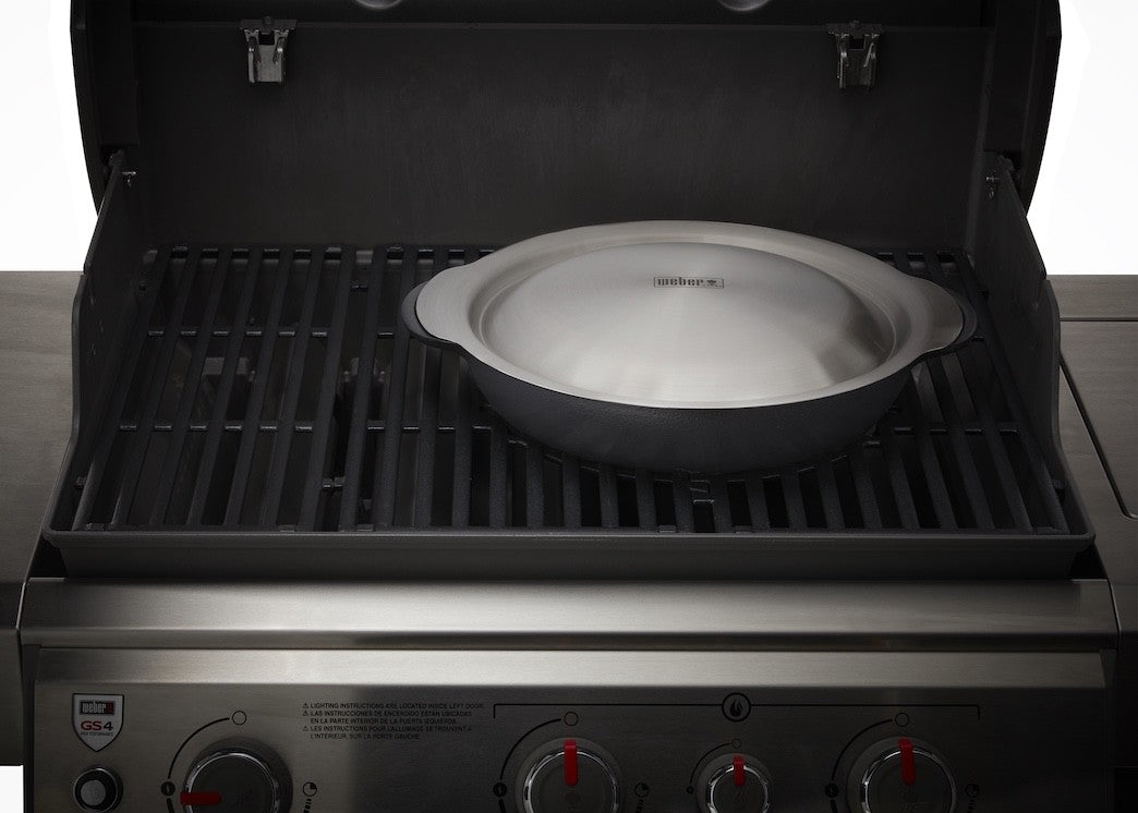 WEBER Wok and Steamer GBS Set 7607 - WEBER - Evelostore