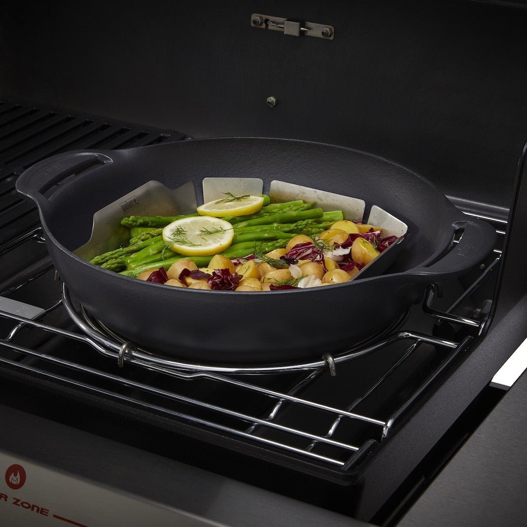 WEBER Wok and Steamer GBS Set 7607 - WEBER - Evelostore