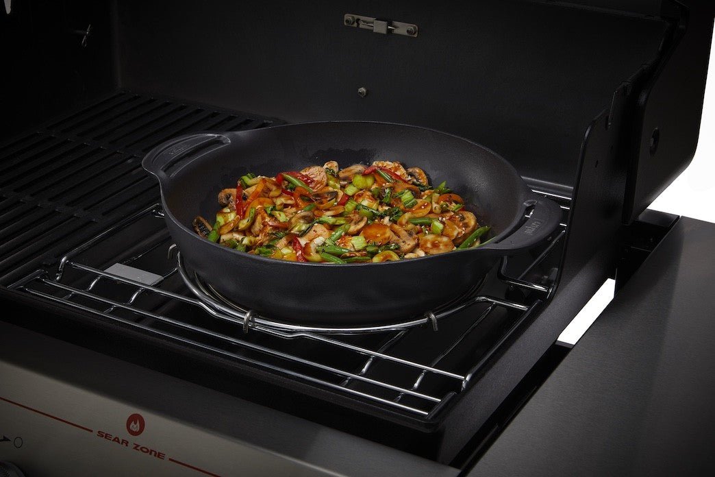 WEBER Wok and Steamer GBS Set 7607 - WEBER - Evelostore
