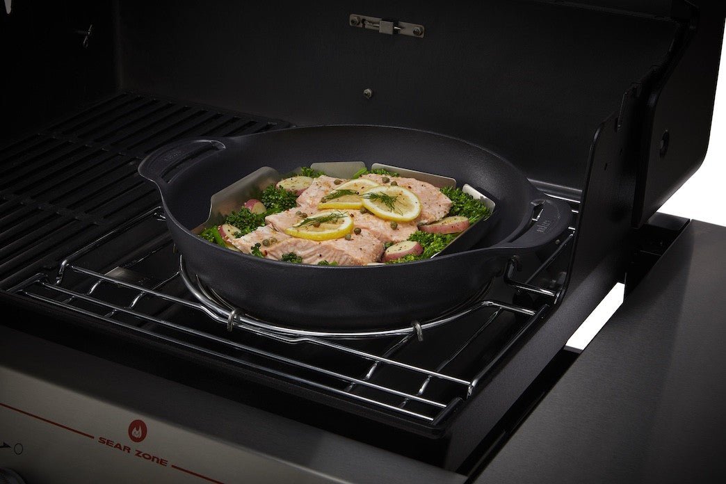 WEBER Wok and Steamer GBS Set 7607 - WEBER - Evelostore