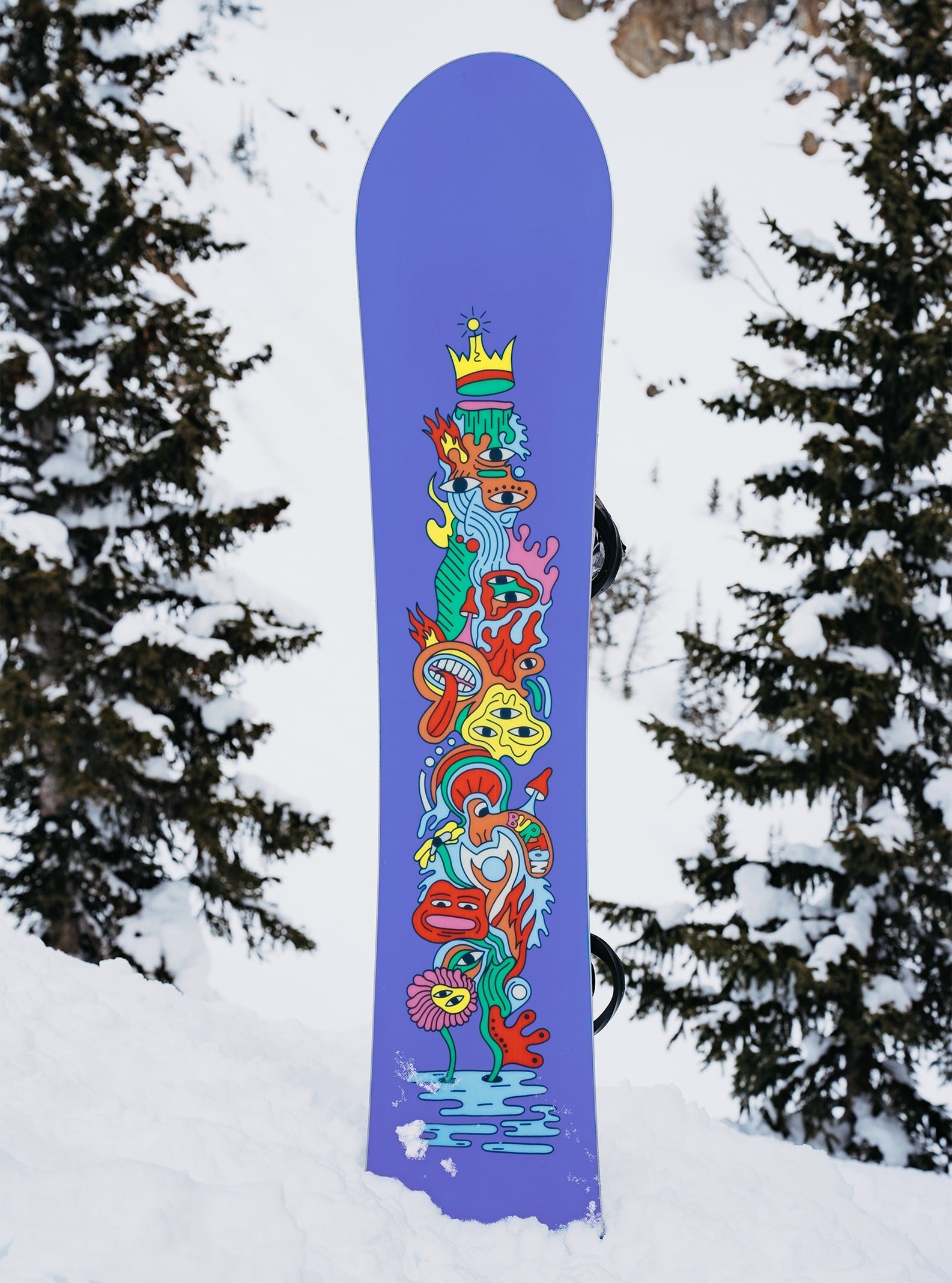 BURTON COUNTERBALANCE WIDE snowboard - hallucinate - BURTON - Evelostore