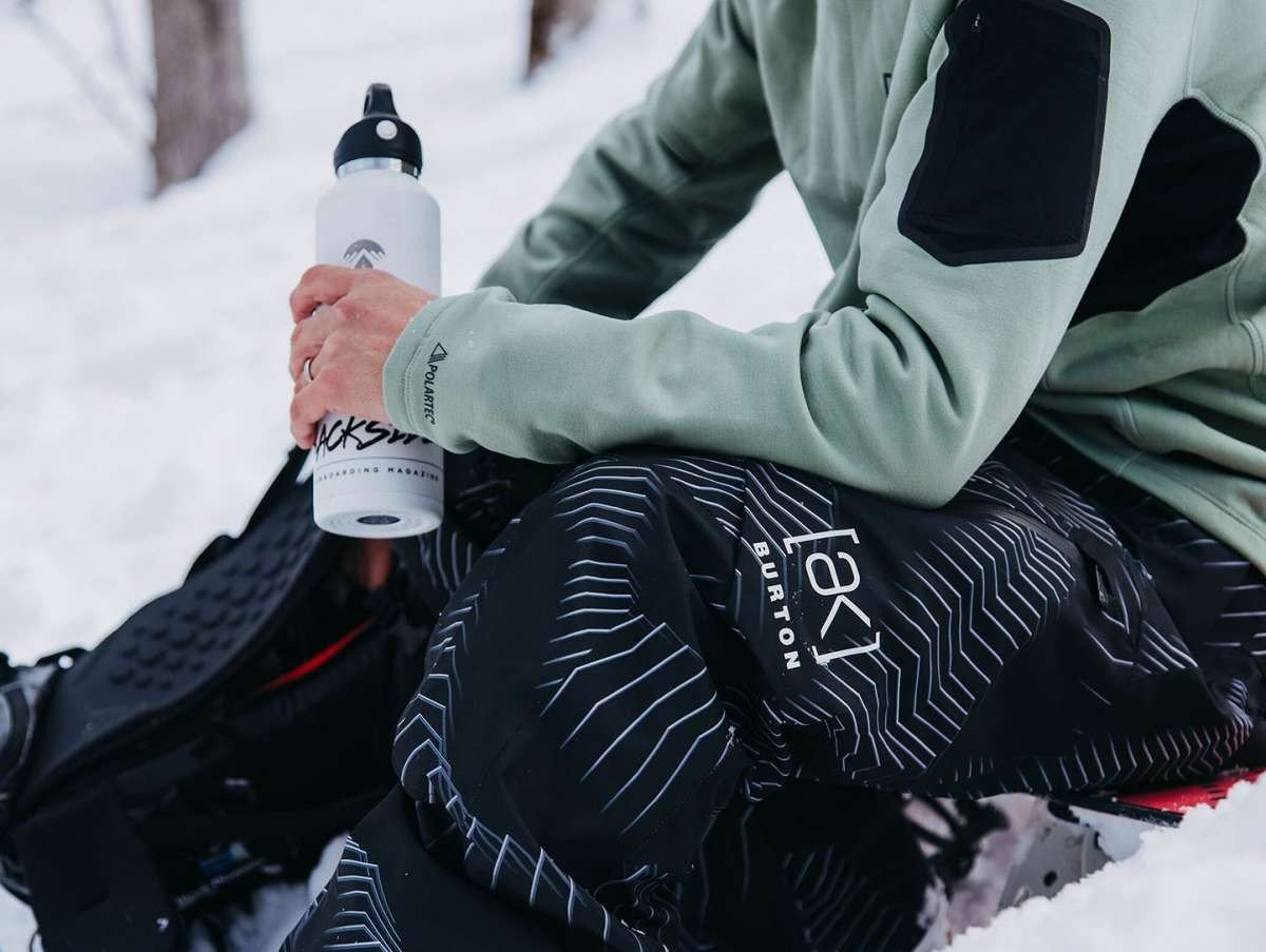 BURTON AK GORE CYCLIC snow pants - black stripes - BURTON - Evelostore