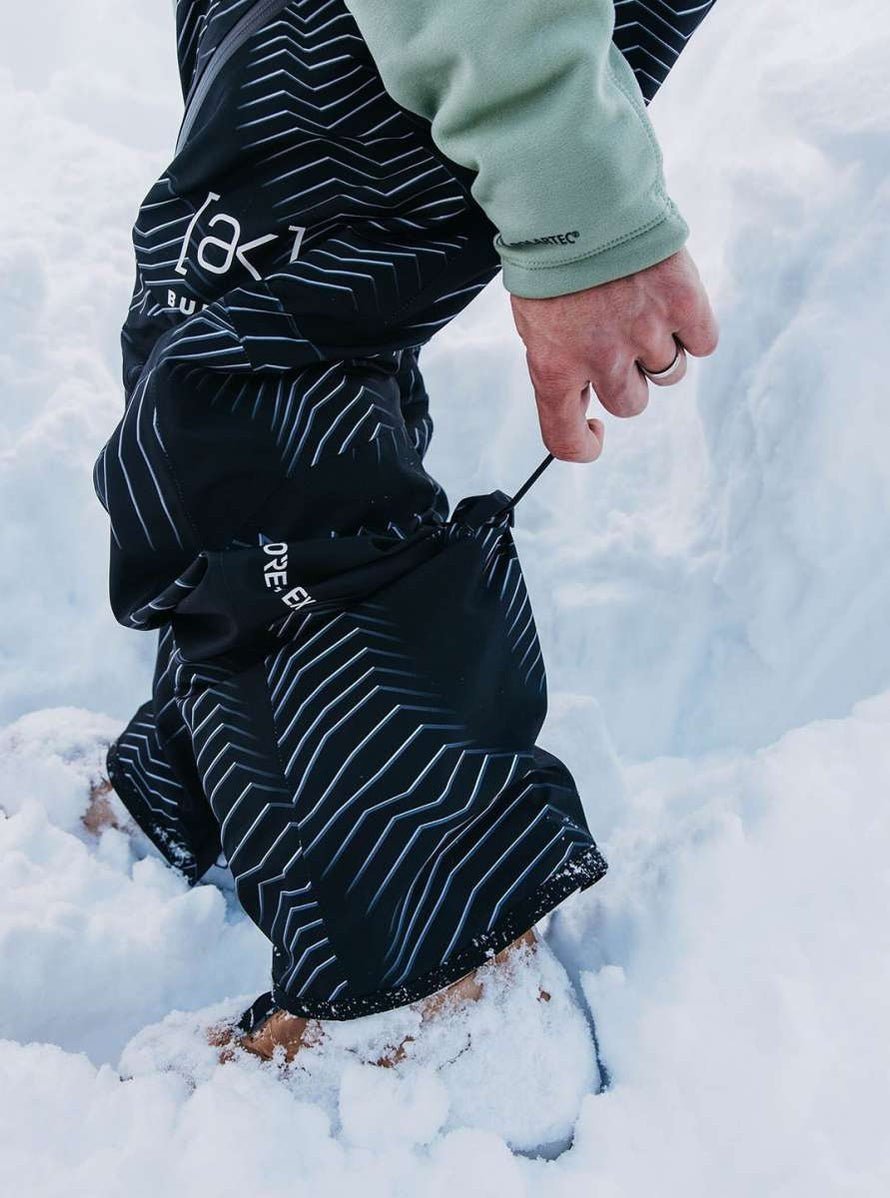 BURTON AK GORE CYCLIC snow pants - black stripes - BURTON - Evelostore