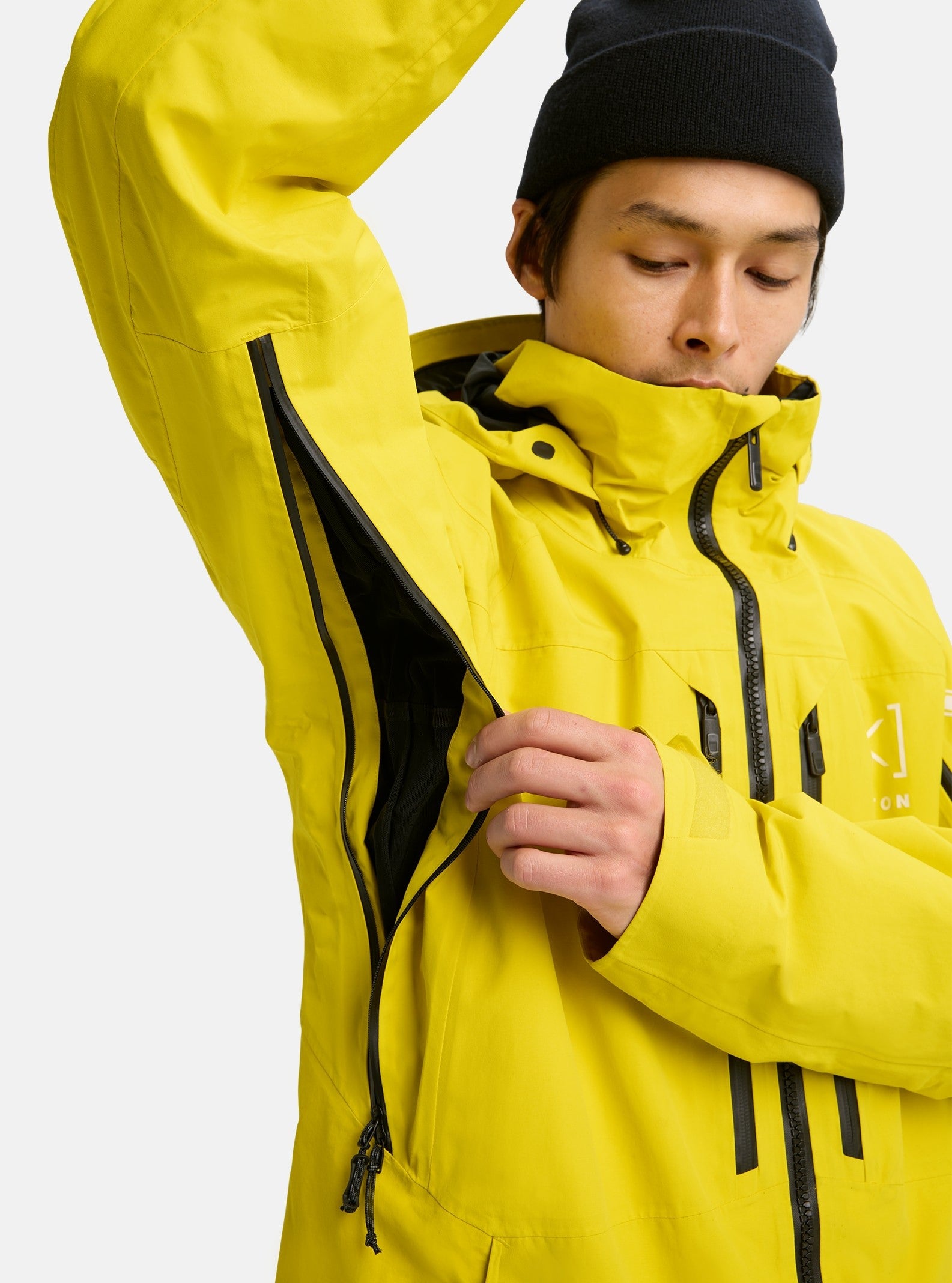 BURTON AK 2L STAGGER ゴアテックス M イエロー BURTON ［ak] コレクション『 Men's Burton ［ak] Cyclic GORE-TEX 2L