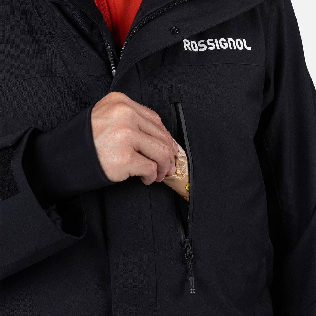 ROSSIGNOL VELIKA INSULATED SKI men's jacket - black - ROSSIGNOL - Evelostore