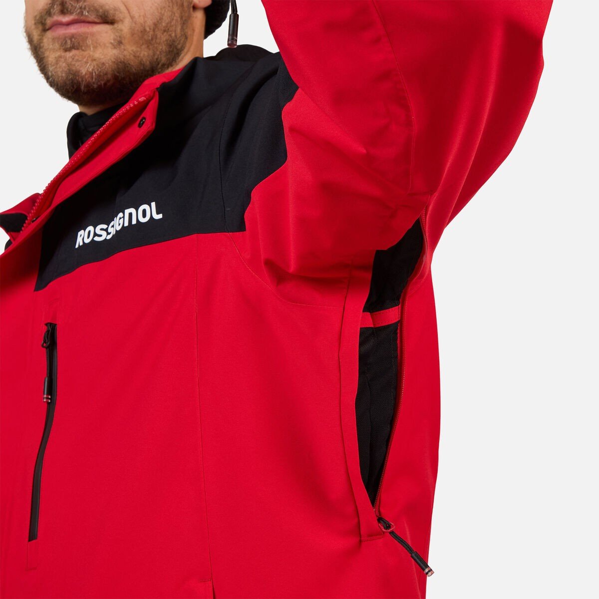 ROSSIGNOL VELIKA INSULATED SKI men's jacket - red - ROSSIGNOL - Evelostore