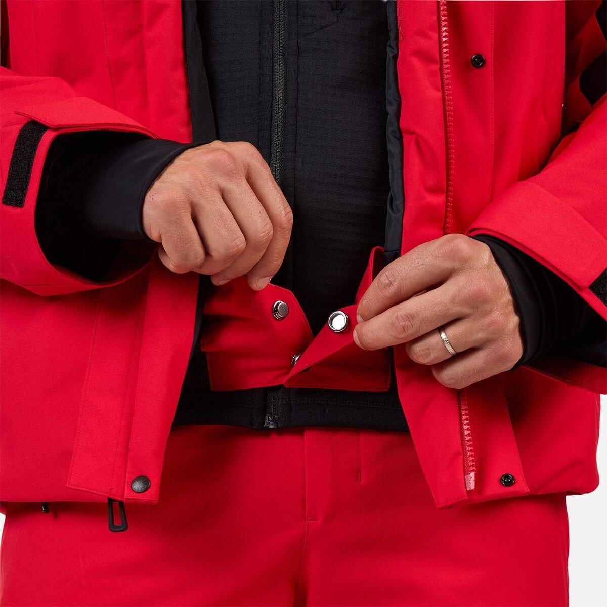 ROSSIGNOL VELIKA INSULATED SKI men's jacket - red - ROSSIGNOL - Evelostore