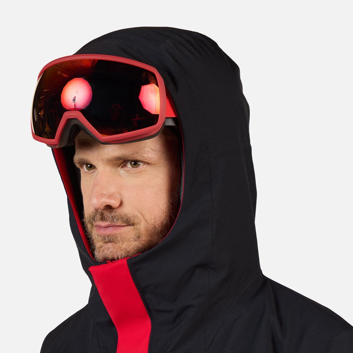 ROSSIGNOL VELIKA INSULATED SKI men's jacket - red - ROSSIGNOL - Evelostore