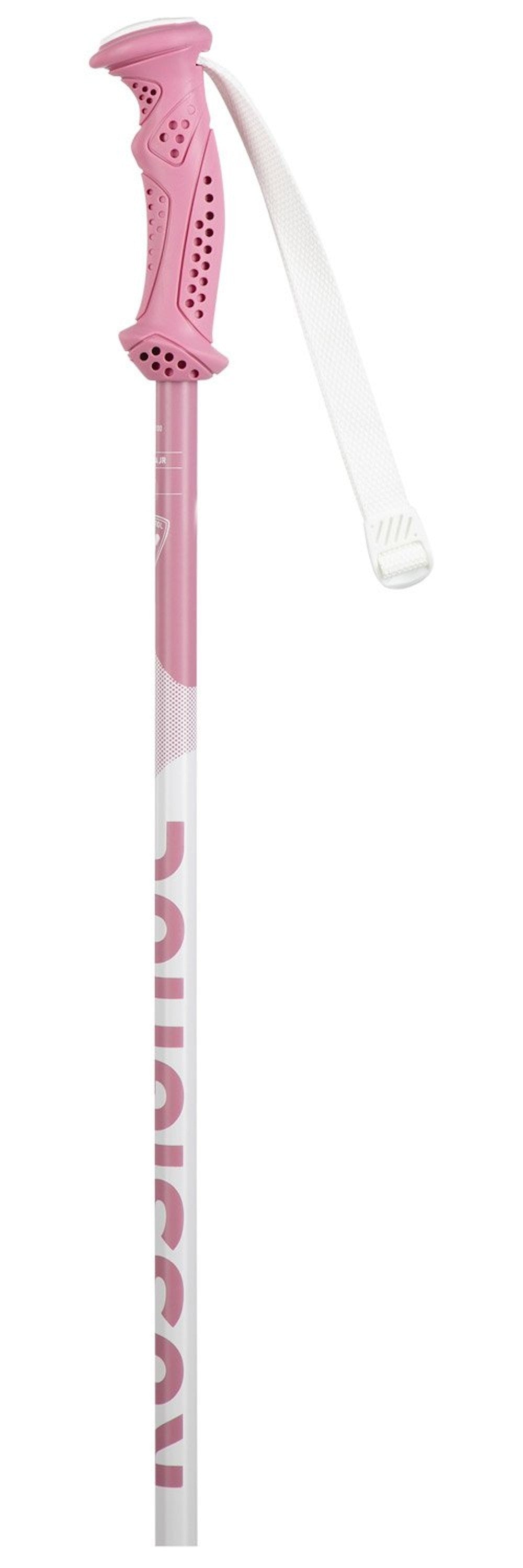 ROSSIGNOL KID'S ALL MOUNTAIN POLES ELECTRA JUNIOR - pink/white - ROSSIGNOL - Evelostore