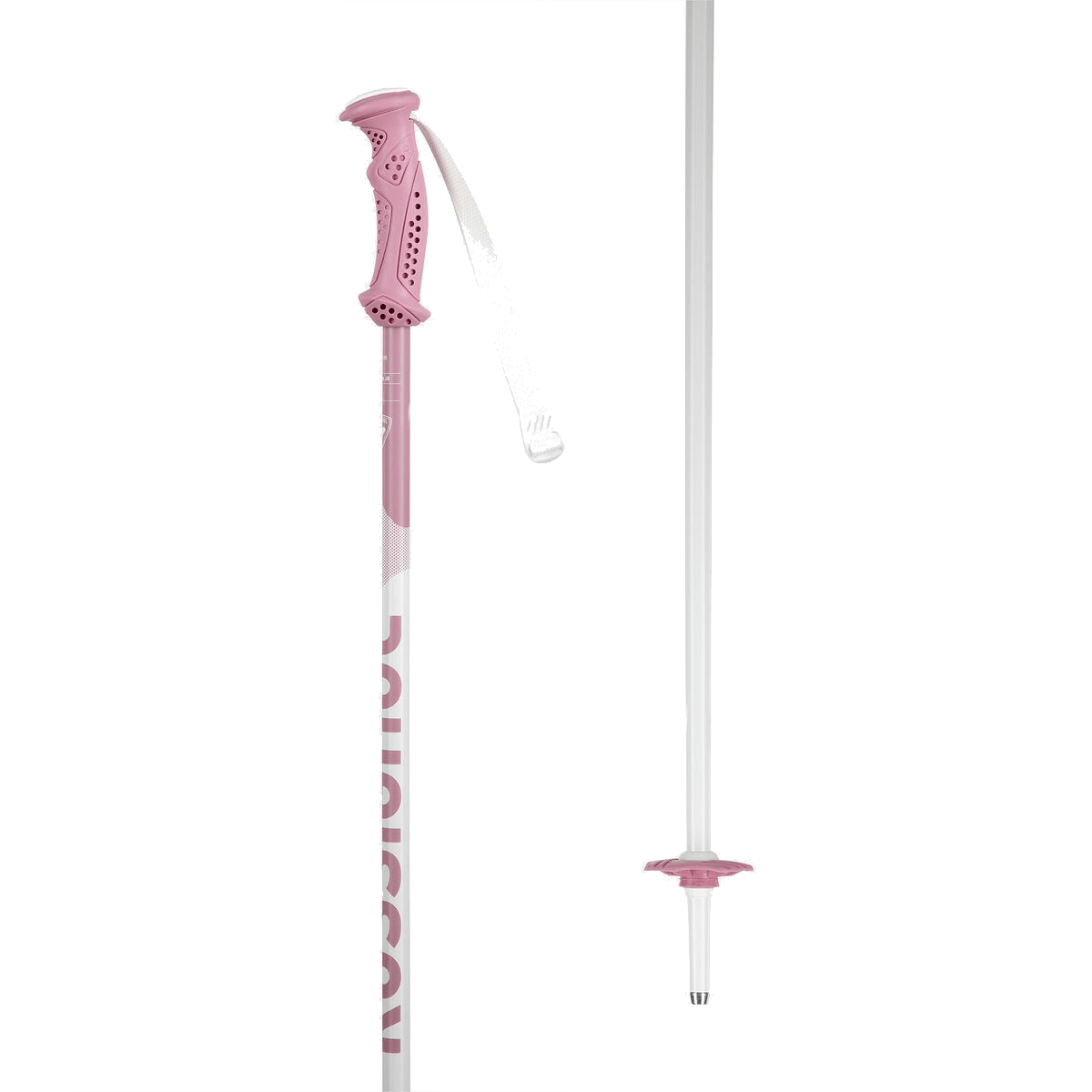 ROSSIGNOL KID'S ALL MOUNTAIN POLES ELECTRA JUNIOR - pink/white - ROSSIGNOL - Evelostore