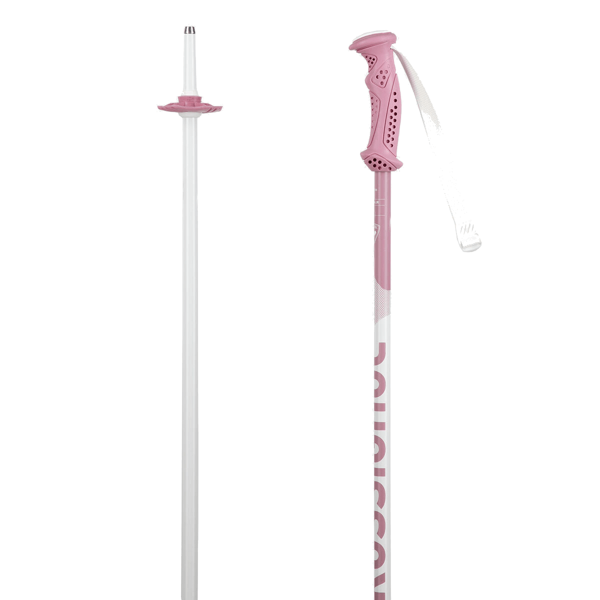ROSSIGNOL KID'S ALL MOUNTAIN POLES ELECTRA JUNIOR - pink/white - ROSSIGNOL - Evelostore