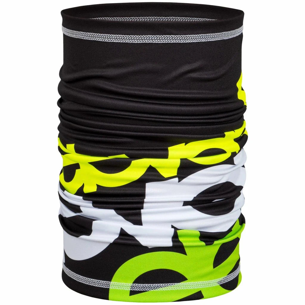 ELEVEN SPORTSWEAR Monitoimihuivi FLUO musta