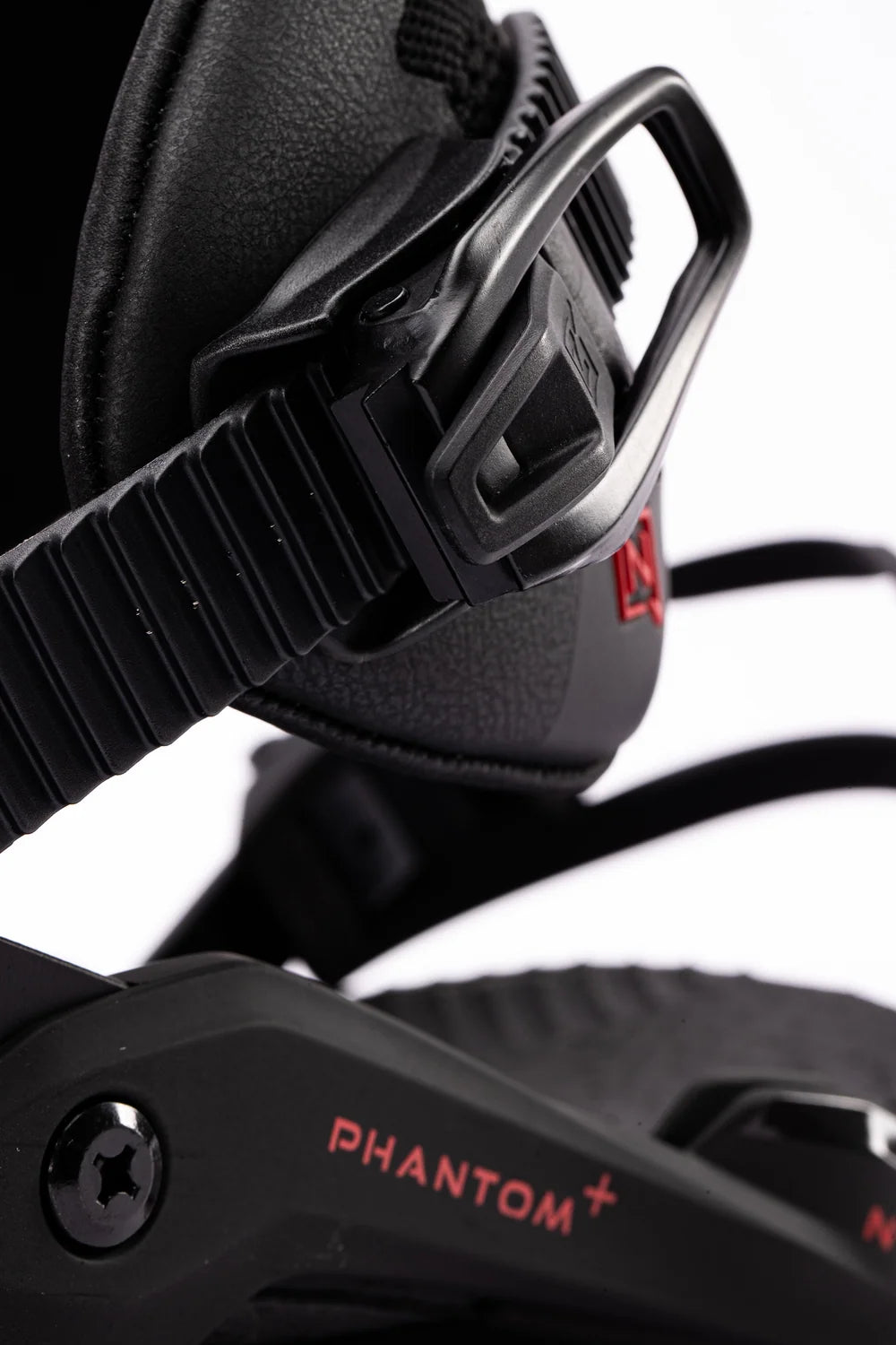 Fixations de snowboard NITRO PHANTOM+ pour homme – Noir ultra