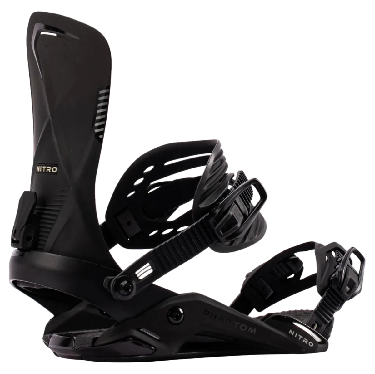 NITRO PHANTOM Men's Snowboard Bindings – Black Fade