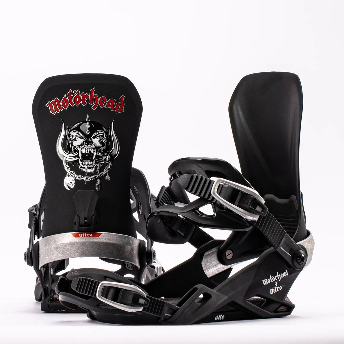 NITRO ONE Snowboardbindungen – Nitro x Motörhead