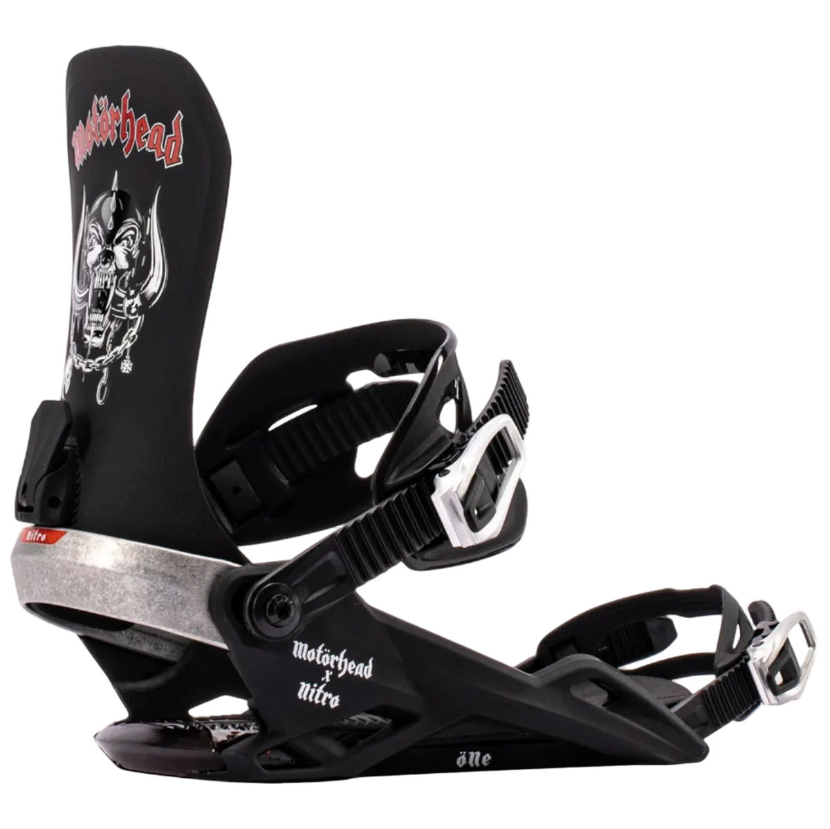 NITRO ONE Snowboardbindungen – Nitro x Motörhead