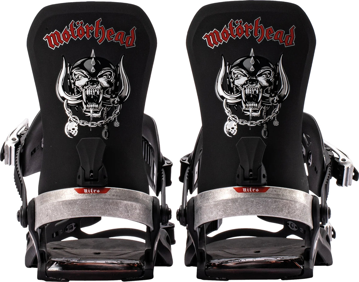 NITRO ONE Snowboardbindungen – Nitro x Motörhead