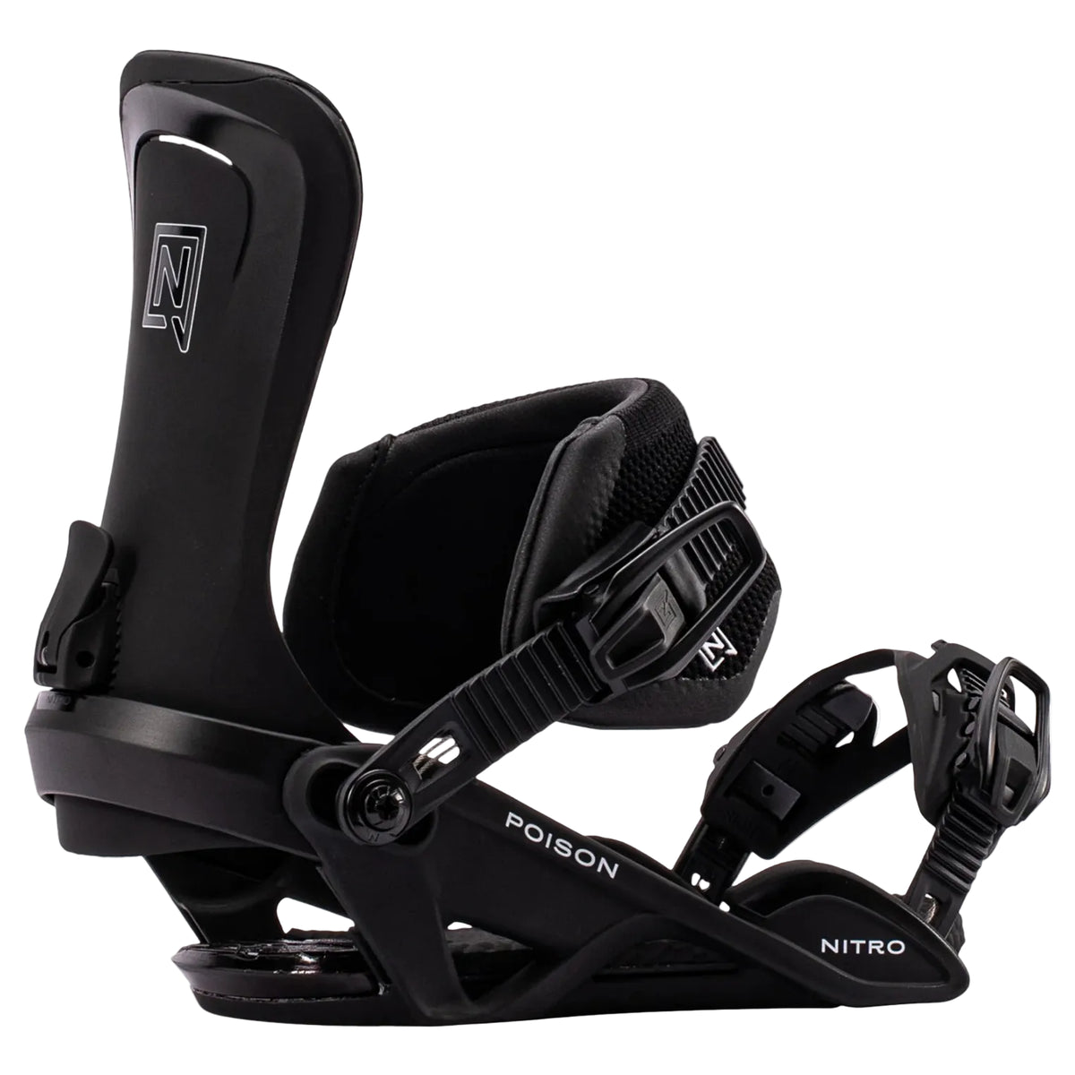 NITRO POISON Women's Snowboard Bindings – Ultra Black