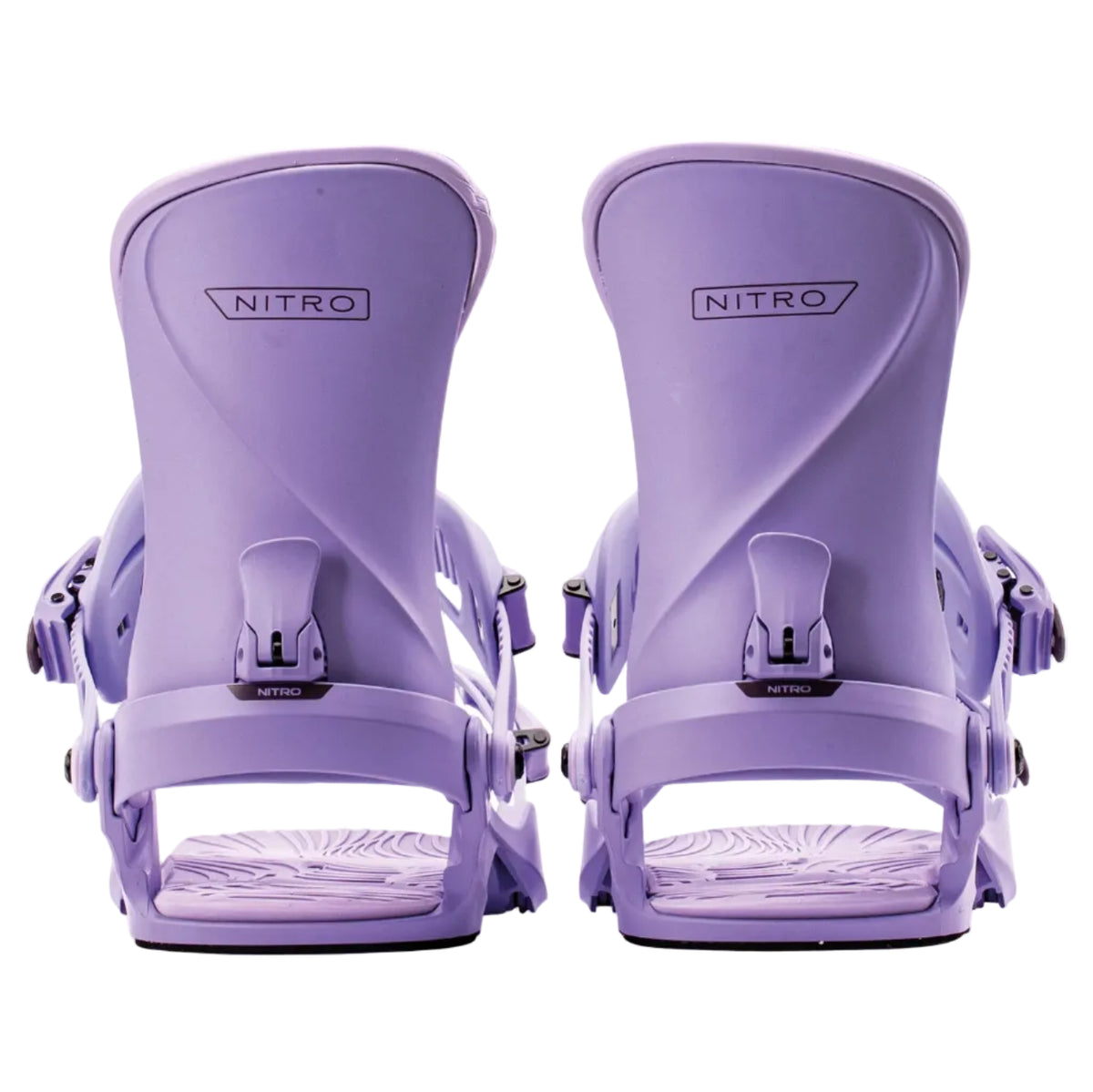 Fijaciones de snowboard all-mountain para mujer NITRO COSMIC – Lavanda