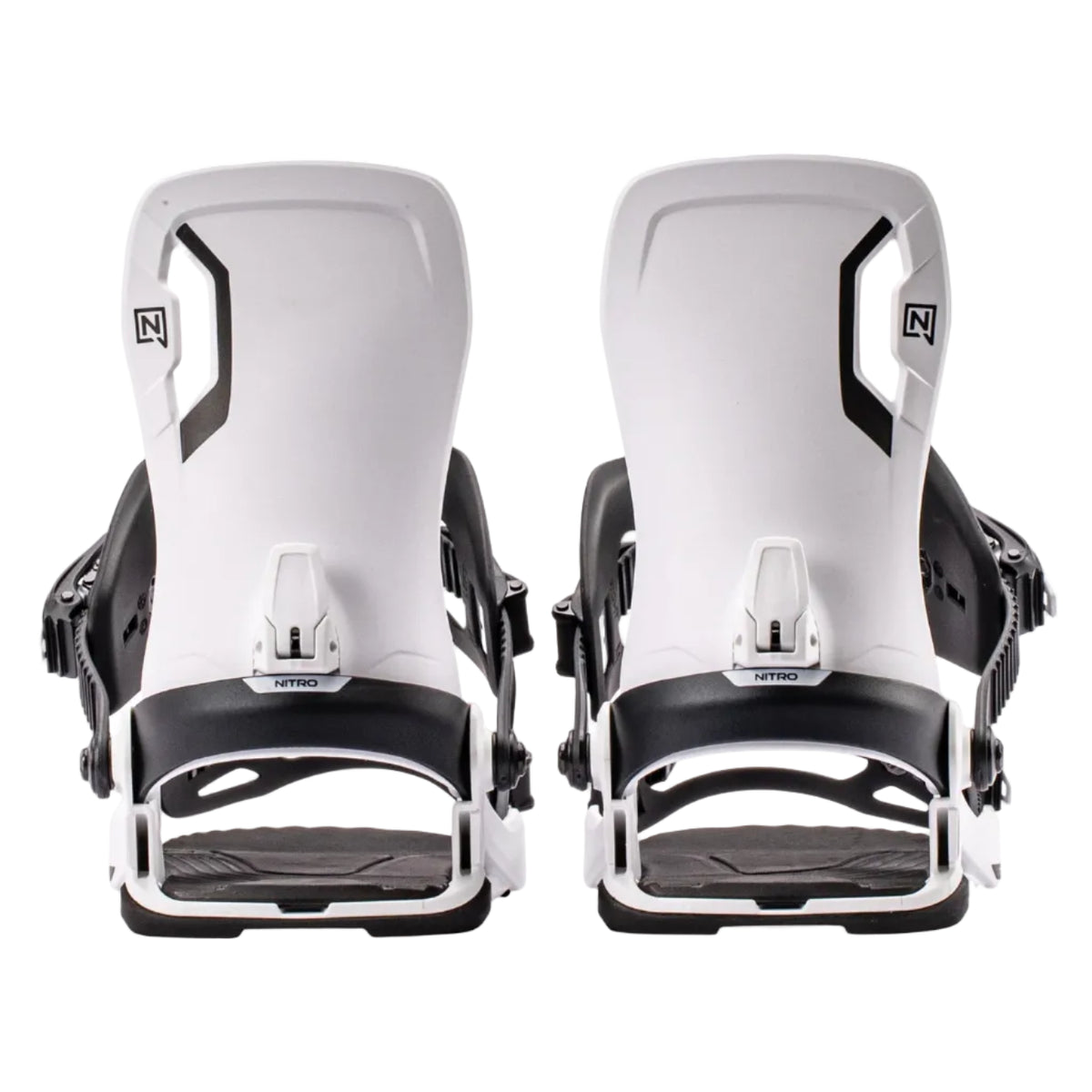 NITRO TALENT Unisex Snowboard Bindings – White