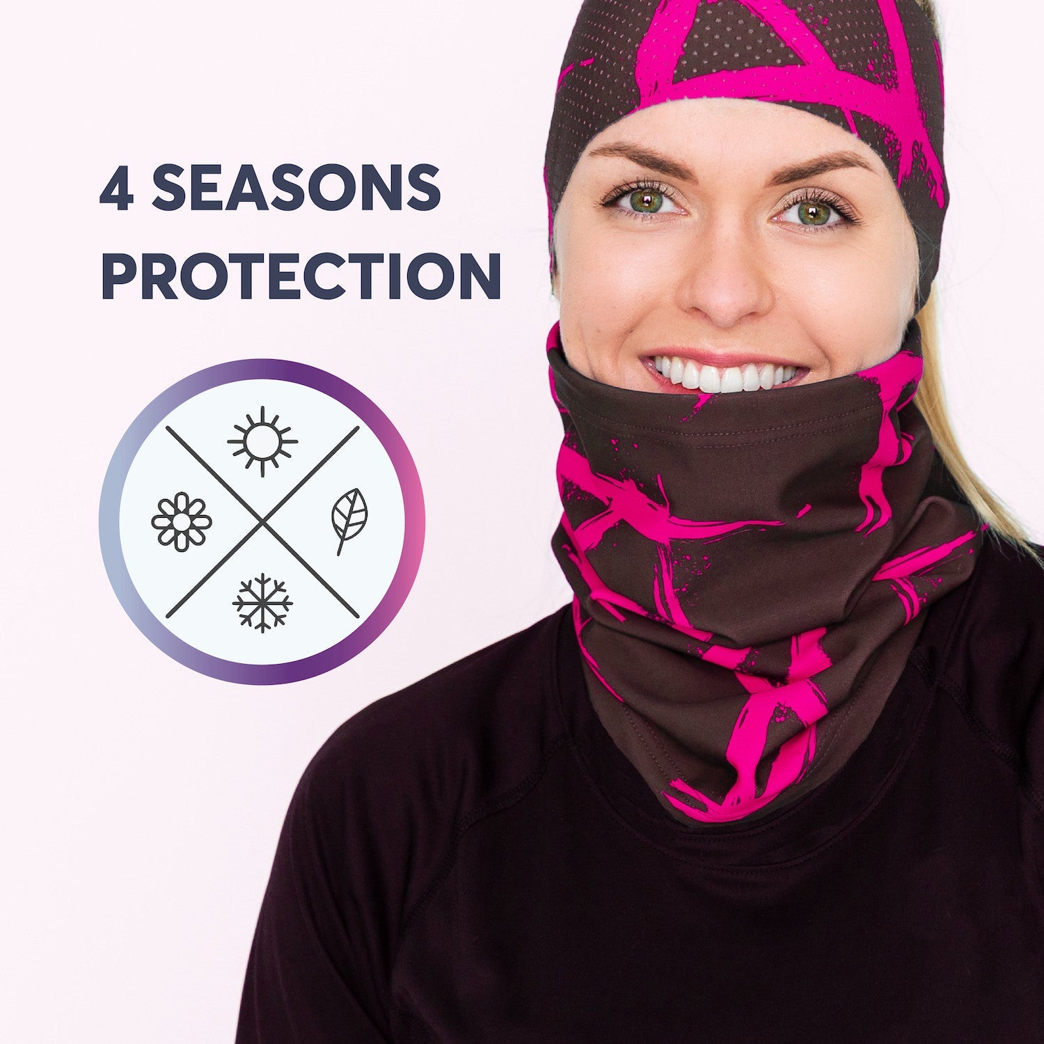 ELEVEN SPORTSWEAR Halswärmer XI Pink