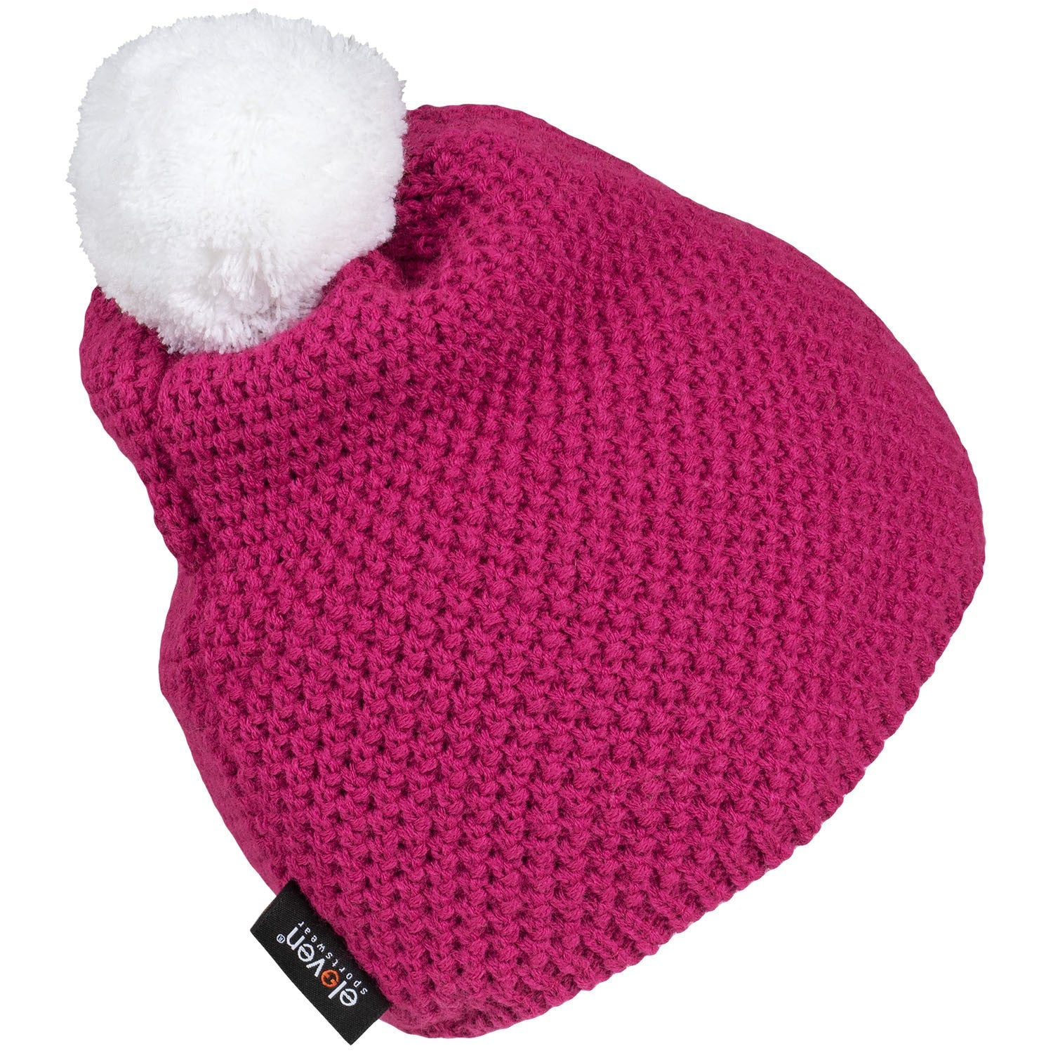 ELEVEN SPORTSWEAR Strickmütze EVAN dunkelrosa