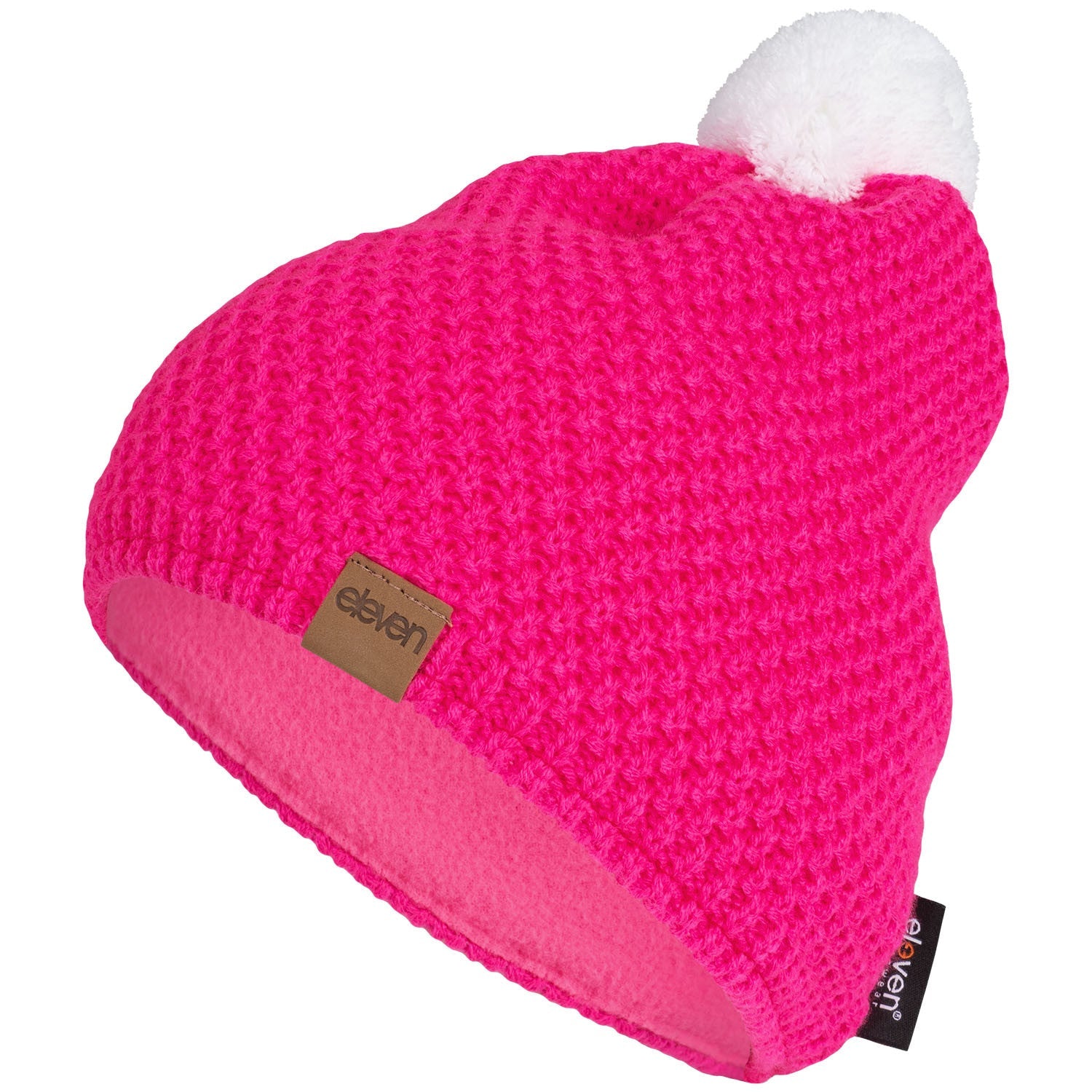 ELEVEN SPORTSWEAR gestrickte Mütze EVAN pink