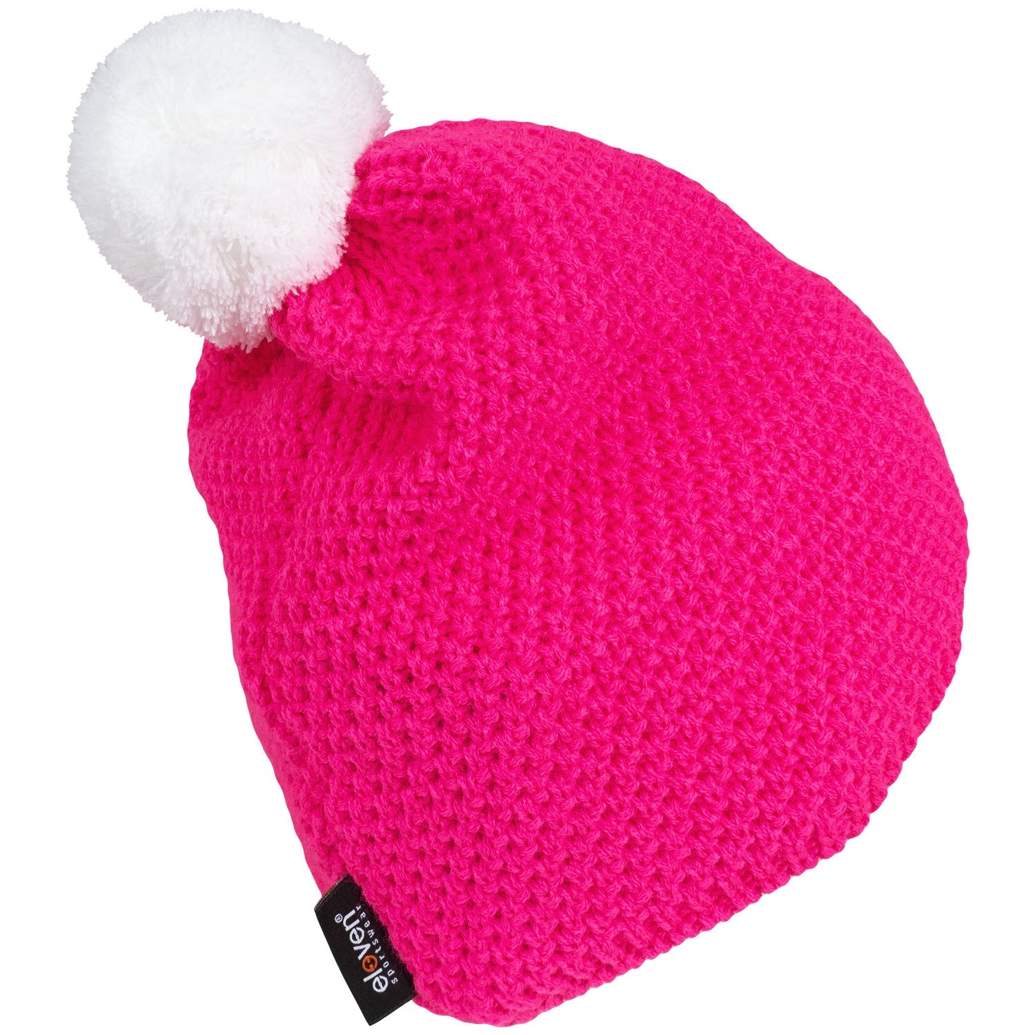 ELEVEN SPORTSWEAR gestrickte Mütze EVAN pink