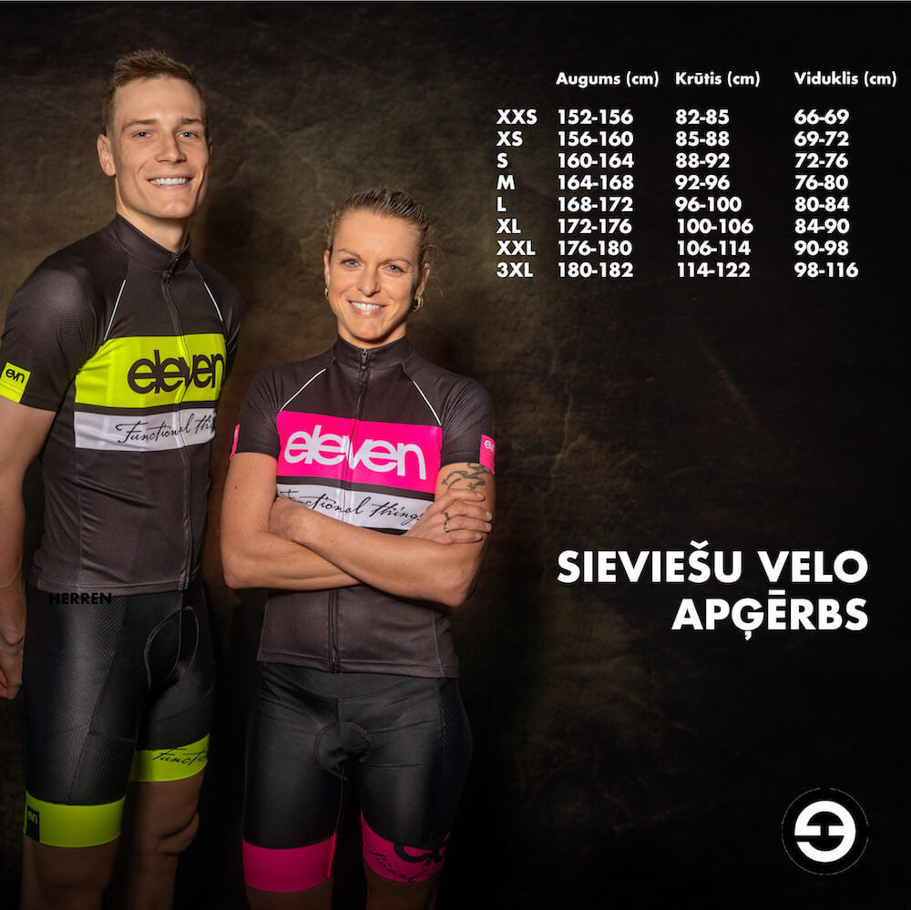ELEVEN SPORTSWEAR Dame cykelbukser NELA 3/4 sort