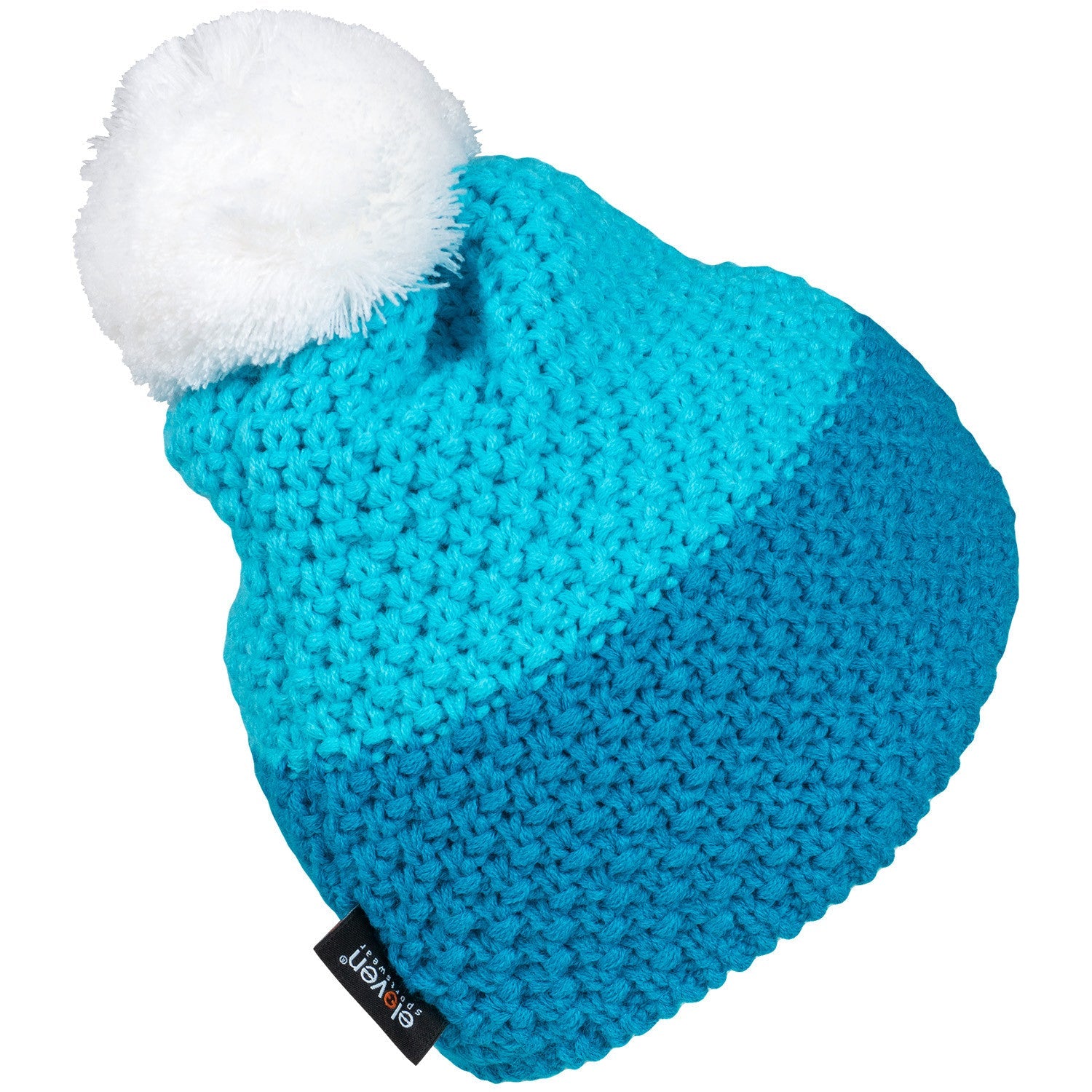 ELEVEN SPORTSWEAR Strickmütze MAD blau/hellblau
