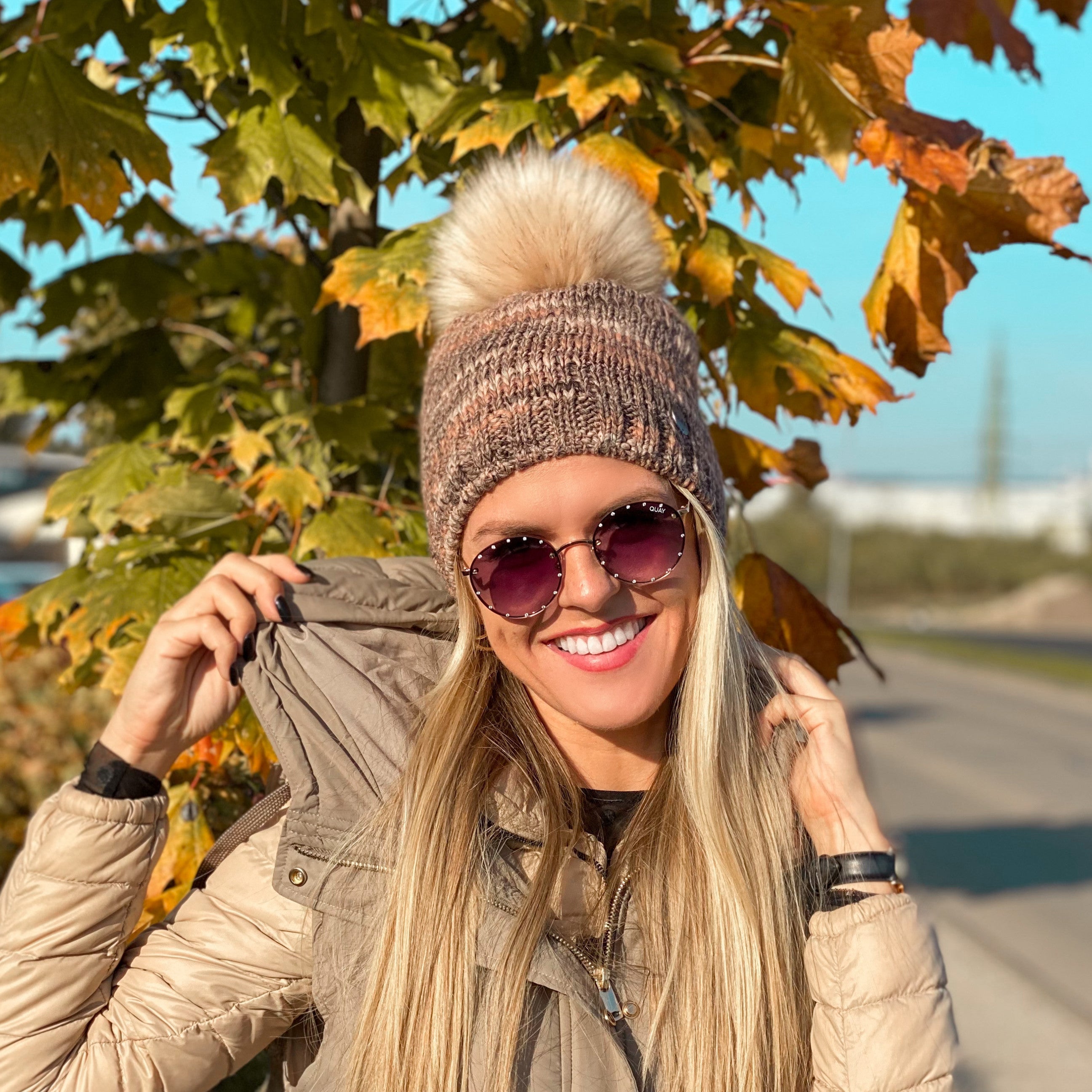ELEVEN SPORTSWEAR kootud müts SIA pruun
