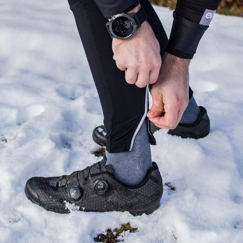 ELEVEN SPORTSWEAR Thermo dame cykellange bukser - sort
