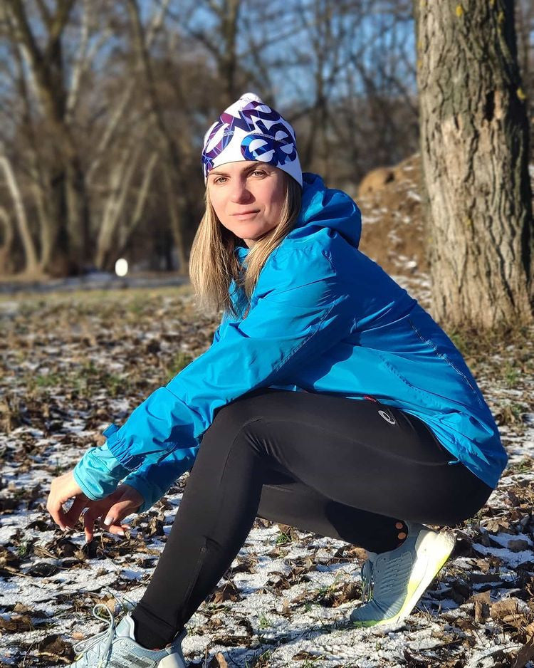 ELEVEN SPORTSWEAR Sven - Beanie kontur hvid