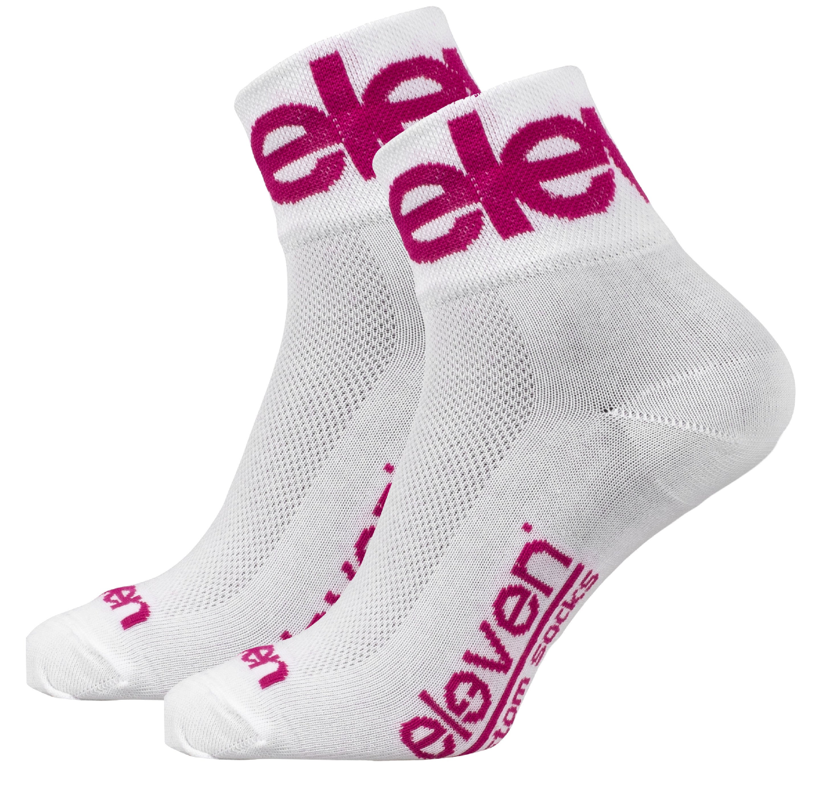 Calze ELEVEN SPORTSWEAR Howa TWO - bianco/viola