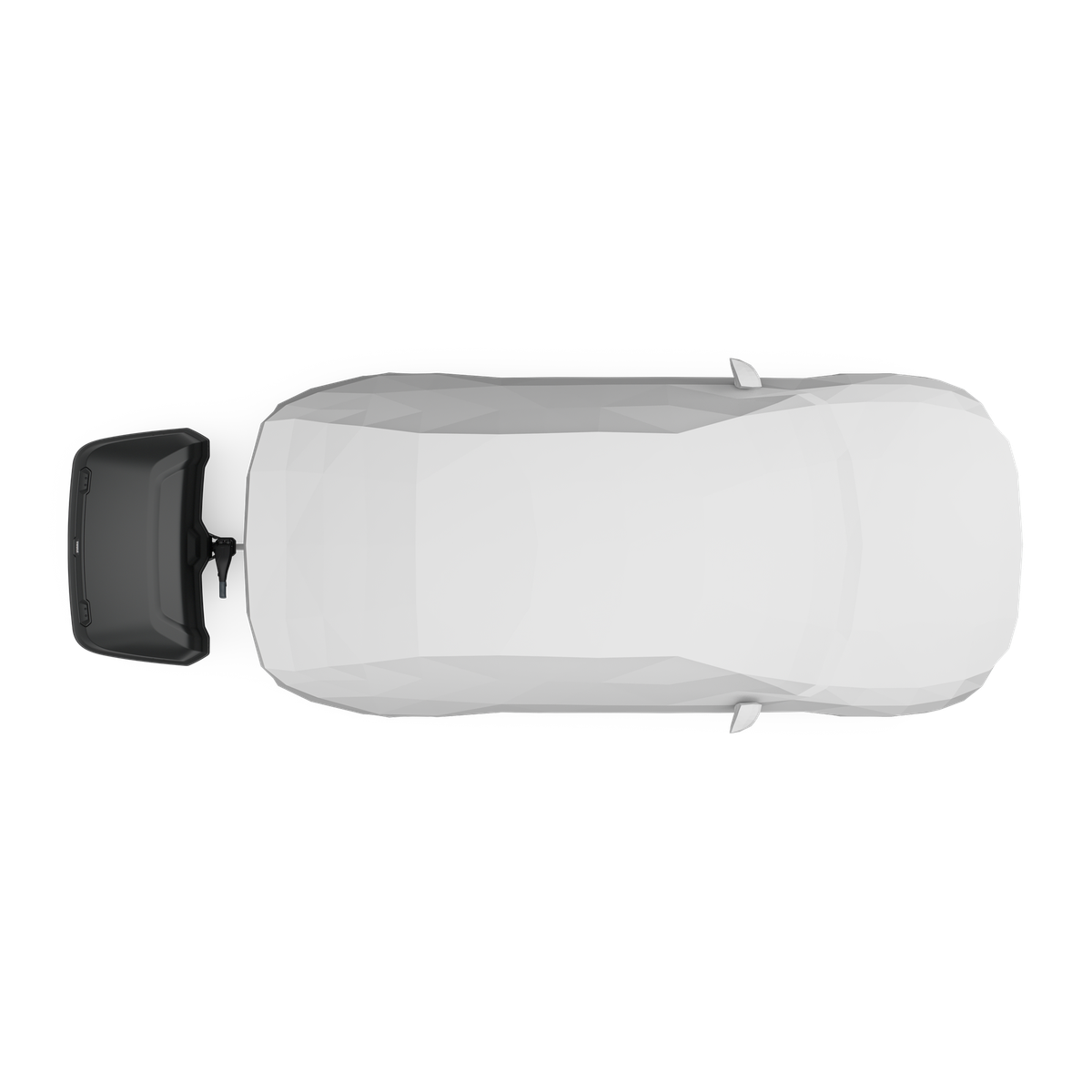 THULE ARCOS M towbar cargo box black 906100