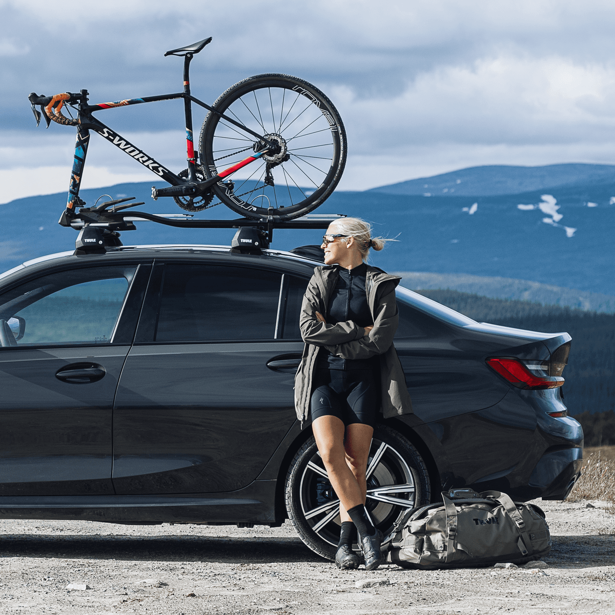 THULE TOPRIDE roof bike rack 568001